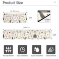thumbnail image 3 of Yayeee Faucet Mat for Kitchen Sink 30" Diatomite Long Splash Guard Pad, Beige Christmas Forest, 3 of 7