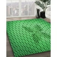 thumbnail image 2 of Ahgly Company Indoor Rectangle Patterned Green Area Rugs, 2' x 5', 2 of 6