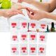 thumbnail image 5 of 600 piezas profesional usable Nail Art Tip falso parche de uñas DIY herramienta de manicura blanco, 5 of 8