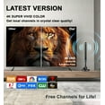 thumbnail image 3 of TV Antennas for Smart TV Indoor HD Digital New Antenna Long Range Reception Outdoor with Amplifier Signal Booster for Local Channels Supports 4K 1000+Mile range for Free Channels, 3 of 8