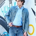 thumbnail image 3 of Fianmy Men's Genuine Leather Belt, Handmade Casual Dress Jeans Leather Belts for Men, 3 of 8
