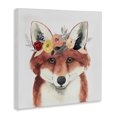 thumbnail image 2 of Stupell Industries Farmhouse Forest Fox in Flower Crown Canvas Art, 17 x 17, by Grace Popp, 2 of 7