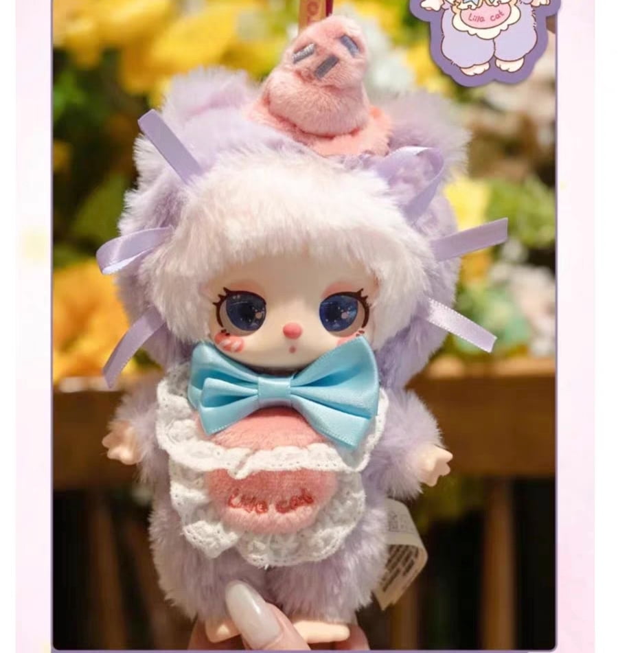 Baby Three Liila's Chef Kitten V4 Series Random Eyes Blind Box Cute Plush Figure