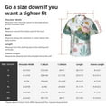 thumbnail image 5 of Kll Men'S Hawaiian Shirt Short Sleeve Button Down Beach Shirts-Turtle And Sea Life, 5 of 7