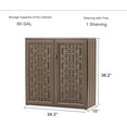 thumbnail image 2 of Horti Cubic Armoire de Rangement en Résine avec 1 Tablette, Boîte Deck Étanche de 60 Gallons pour l'Intérieur et l'Extérieur, 2 of 7