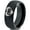 Black Dome Tungsten, variant on Tungsten Gaming Gamer Controller Pad Heart Emoji Band Ring 8mm Men Women Comfort Fit Black Dome Polished