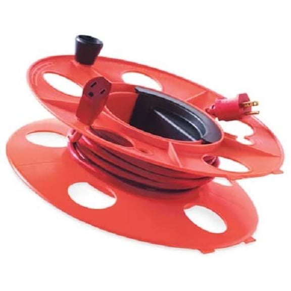 Bayco KW-130 13" Orange Extension Cord Storage Reels - Quantity 8