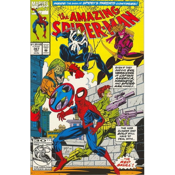 The Amazing Spider-Man #367 VF ; Marvel Comic Book