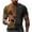 Orange, variant on Men's Halloween Skull Patchwork Graphic T-Shirt Crew Neck Short Sleeve Casual Streetwear Top
