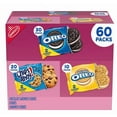 thumbnail image 4 of Cookie Variety Pack 3 Flavors 30 Original Oreo, 20 Chips Ahoy, & 10 Golden Vanilla Oreo - Individually Wrapped Packs, Sweet Treat Snack - 60 Total, 4 of 6