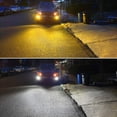 thumbnail image 3 of ALLA Lighting H8 H11 Switchback LED Fog Lights, DRL Bulbs 6000K Xenon White/3000K Amber Yellow Dual Color Upgrade H16, Xtreme Super Bright 5200 Lumens Replacement, 3 of 10