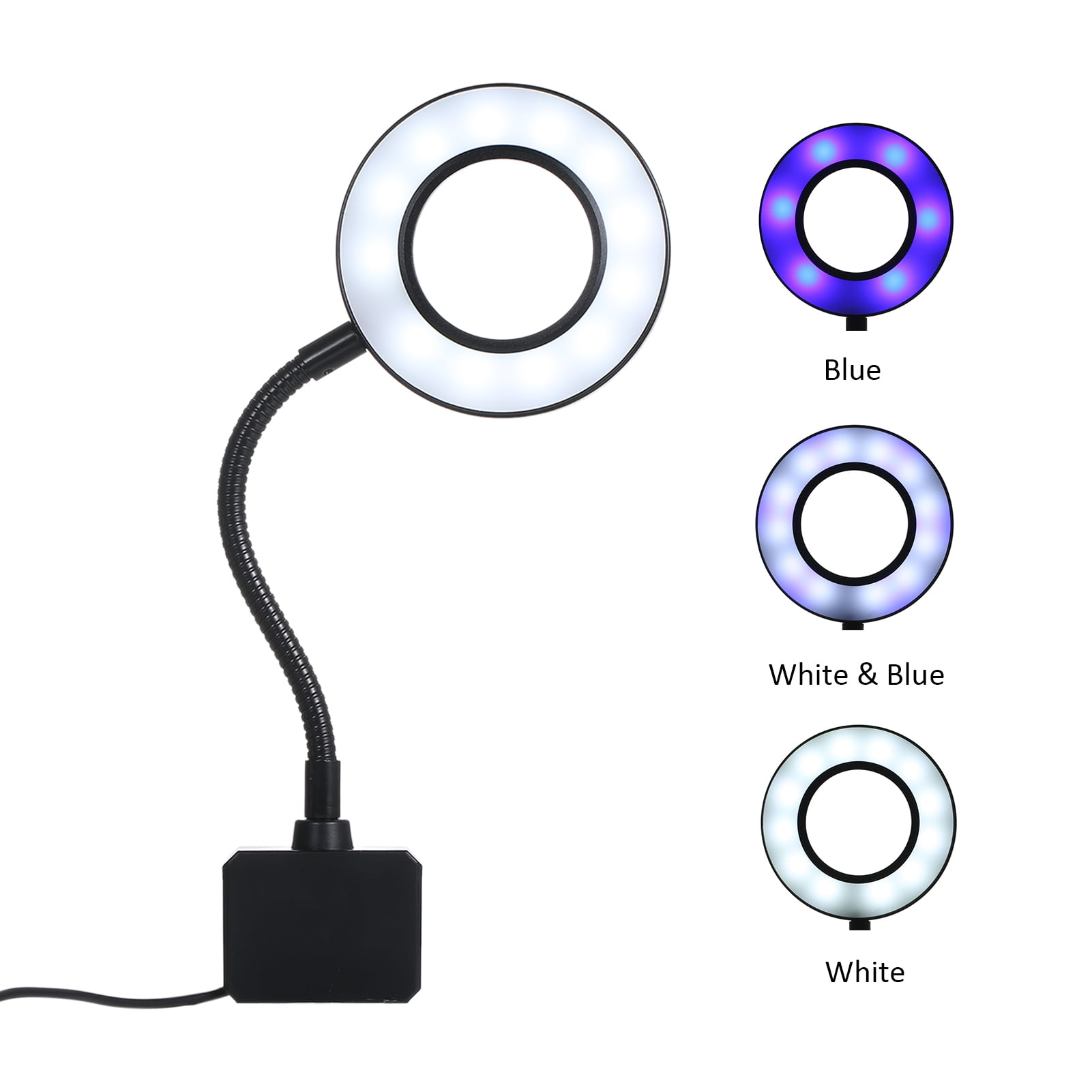 DC 5V 7W 18 LED Aquarium Light Clamp View Lamp USB Powered Operated 3