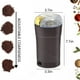thumbnail image 3 of Almacenamiento y organización de la cocina, molinillo de hierbas, molinillo de especias, molinillo de café con gran capacidad para hierbas, hojas finas, pimienta, frijoles, hongos, granos, molinillo e, 3 of 9