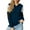 Navy Blue, variant on ppyoung Women's Casual Drawstring Pullover Long Sleeve Workout Sweatshirts Color Block Hoodie Sweatshirt With Pockets