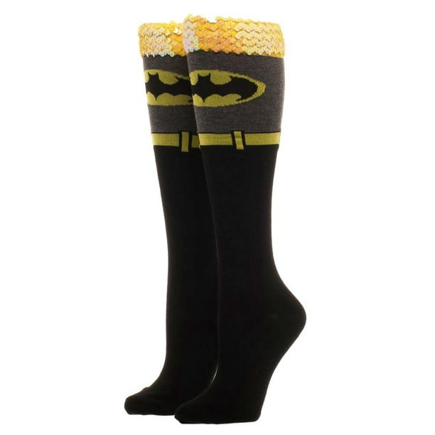 Batman Batman Knee High Sequin Women's Socks