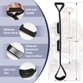 thumbnail image 5 of KEKOY 42" Long Leg Lifter Strap with Two Foam Handle and Foot Loop, Mobility Aid for Hip & Knee Replacement, Wheelchair, Handicap, Black, 5 of 6