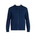 thumbnail image 4 of Athletic Works Men's and Big Men's Fleece Zip Hoodie Sweatshirt, Size S-5XLT, 4 of 6