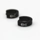 thumbnail image 3 of Pendientes de clip de oreja con de punk de material acero inoxidable para hombres negros de moda, 3 of 9