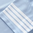 thumbnail image 3 of Stripe Short Sleeve Polo Shirt for Boys Girls Cute Perppy School Uniform Shirt Casual Solid Color Tees 1-12Y, 3 of 4