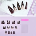 thumbnail image 3 of Wear Armor Leopard Print Silver Steel Ball Pointed Nail Simple, 3 of 5