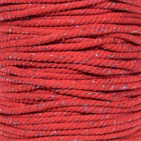 

Super Soft 3 Strand Twisted Cotton Rope - Multiple Colors to Choose from in Various Diameters and Lengths