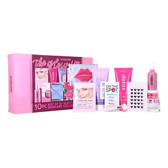 "The Glow Up" 10-piece skincare collection set by My Beauty Spot