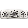 thumbnail image 5 of Sterling Silver Antiqued Sun Toe Ring Made In Thailand qr829, 5 of 5