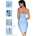 thumbnail image 2 of Women's Celebrity Bandage Bodycon Dress Strap Party Pencil Dress, 2 of 4