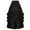 Black, variant on Kiplyki Gothic Dress for Women Skirt Solid Comfy Multi Layered Skirt Ladies