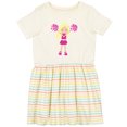 thumbnail image 3 of Inktastic Cheerleaders, Cute Girl, Blonde Hair, Cheerleading Girls Toddler Dress, 3 of 5