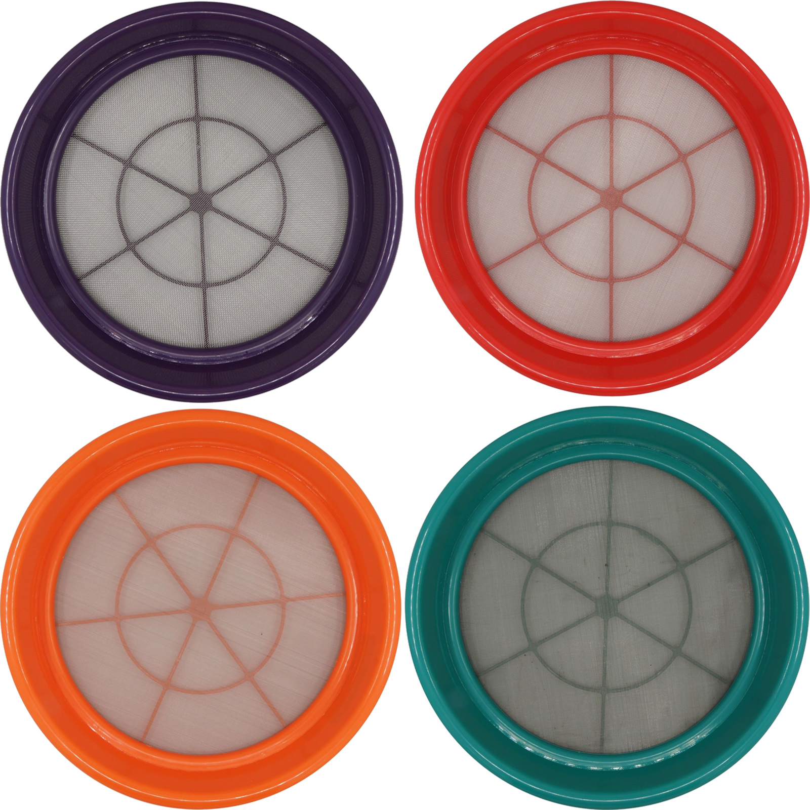 Gold Panning Classifier 4 Fine Stainless Steel Screens 1/20 1/30 1/50 1