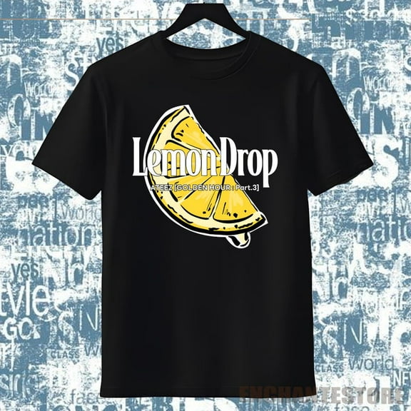 Ateez Lemon Drop Shirt, Ateez 2025 World Tour in Your Fantasy Tshirt, ATEEZ Golden Hour Part.3 Shirt