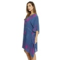 thumbnail image 2 of Riviera Sun Caftan / Caftans for Women (Medium Denim / Fuchsia, X-Large), 2 of 3