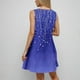 thumbnail image 5 of Camisón de poliéster para mujer, vestido de tirantes con cuello en V y botones para vacaciones de primavera y verano., 5 of 6