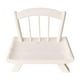 thumbnail image 1 of Silla de madera para fotografía, accesorios de decoración para el hogar, multifuncional, color blanco., 1 of 9