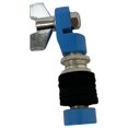 thumbnail image 1 of Embrague de charles, repuesto de embrague de tambor de Jazz, duradero, de liberación rápida, poste de soporte de Metal para platillos, piezas de , azul, 1 of 8