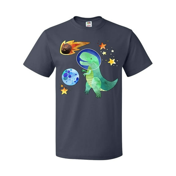 Inktastic Tyrannosaurus Rex Vs. Meteor Fun Space Dinosaur T-Shirt