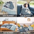 thumbnail image 2 of Yayeee Throw Blanket for Couch Soft Warm 50" x 60" Sofa Chair Bed Decoration, Cute Animals, 2 of 7
