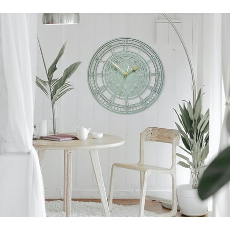 Wooden Modern Large Wall Clock - Wall Clock Unique - Wood Wall Art - Design Wall Clock - Silent Mechanism Clock - Analog Wall Clock