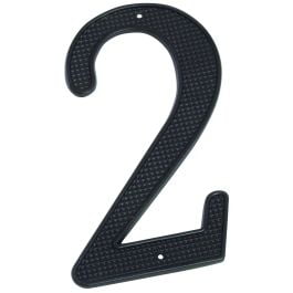 

3PC ProSource ProSource N-012-PS House Number 2 Black 4 Inch