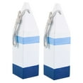 thumbnail image 4 of OUNONA 2Pcs Decorative Buoys Mediterranean Buoy Ornaments Sky-blue MDF Wall Decoration Adults, 4 of 8