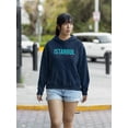 thumbnail image 2 of Istanbul Turkey Blue Banner Hoodie Women -Image by Shutterstock, Female x-Large, 2 of 4