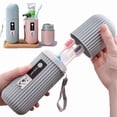 thumbnail image 2 of Portable Toothbrush Toothpaste Holder Toothbrush Case Travel Farewell Hotel Disposable Toothbrush-paste Camping Storage Box, 2 of 7