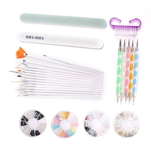 Pincel para decoración de uñas, pincel para pintar uñas, bolígrafo para puntear uñas, herramienta para decoración de uñas, materiales ecológicos