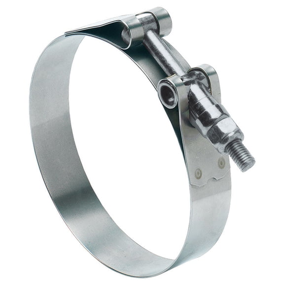 Abrazadera de manguera Ideal Tridon SAE 200 de acero inoxidable plateado