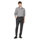 thumbnail image 4 of Polo Tommy Hilfiger de manga larga para hombre, corte regular, gris, 4 of 5