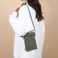 thumbnail image 6 of LHNFT Ultralight Crossbody Phone Bag, Small Crossbody Phone Bag with Zipper Nylon Cellphone Purse with Layer, 6 of 6