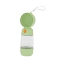 thumbnail image 2 of Dog Water Bottle No Spilling Drinking Bowls Pet Water Bottles Dog Water Bowl Green 400ml+185ml, 2 of 8