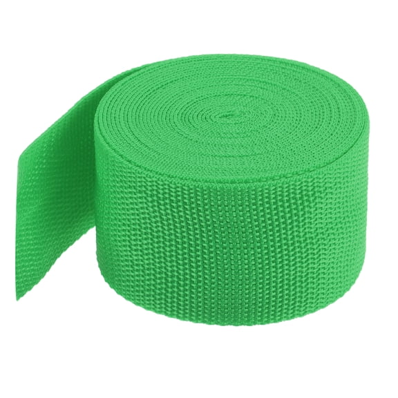 Uxcell Lightweight Polypropylene Webbing Strap 5cm 5 Yard Backpack Strapping Band Mint Green for Cargo Straps