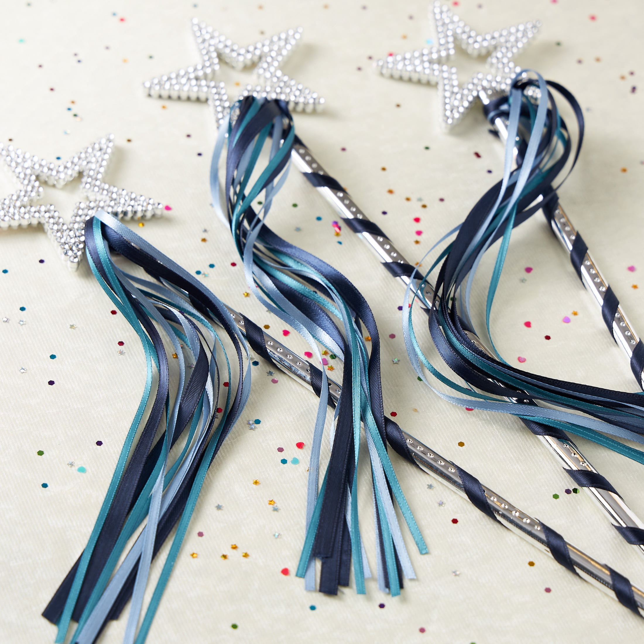 Hello Hobby Teal Double Face Satin Ribbon, 1/8" x 8 yd
